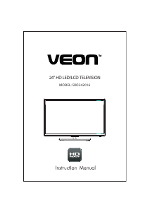 Manual Veon SRO242016 LCD Television