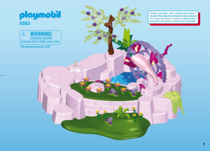 Bedienungsanleitung Playmobil set 6563 Fairy World Verwunschener Teich