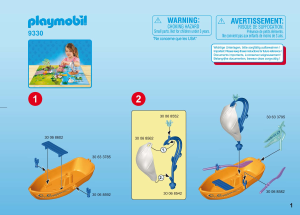 Manual de uso Playmobil set 9330 Fairy World El lago de las hadas