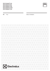 Mode d’emploi Electrolux EOC5644TOK Four