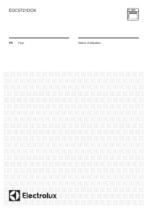 Mode d’emploi Electrolux EOC5721DOX Four