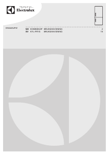 Bruksanvisning Electrolux EN3449JFW Kyl-frys