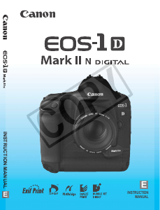 Manual Canon EOS 1D Mark II N Digital Camera