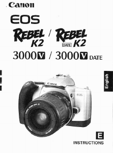 Manual Canon EOS Rebel K2 Digital Camera