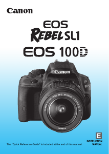 Manual Canon EOS Rebel SL1 Digital Camera