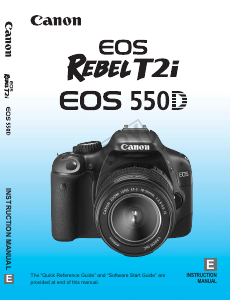 Manual Canon EOS Rebel T2i Digital Camera
