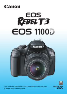 Manual Canon EOS Rebel T3 Digital Camera