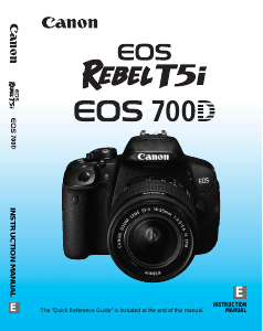 Manual Canon EOS Rebel T5i Digital Camera