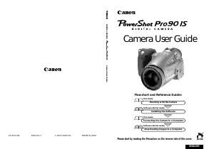 Handleiding Canon PowerShot Pro90IS Digitale camera