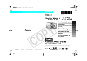 Manual Canon PowerShot SD850 IS Digital Camera