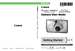 Manual Canon PowerShot SD890 IS Digital Camera