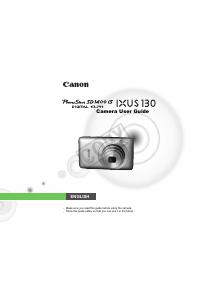 Manual Canon PowerShot SD1400 IS Digital Camera