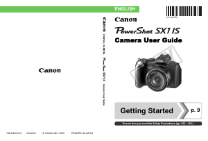 Manual Canon PowerShot SX1 IS Digital Camera