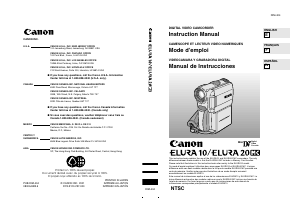 Manual Canon Elura 10 Camcorder