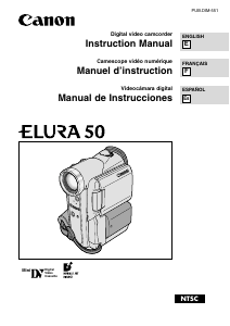 Manual Canon Elura 50 Camcorder