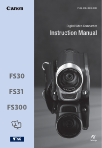 Handleiding Canon FS30 Camcorder