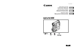 Manual Canon Optura 300 Camcorder