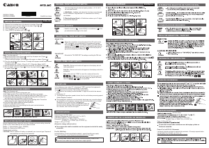 Manual de uso Canon MP25-MG Calculadora