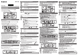 Manual de uso Canon MP27-MG Calculadora