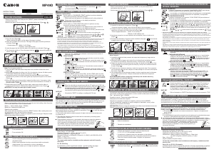 Manual de uso Canon MP49D Calculadora