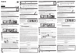 Manual de uso Canon P170-DH-3 Calculadora