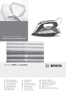 Manual Bosch TDA70EASY Fier de călcat