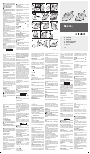 Manual Bosch TDA2377 Fier de călcat