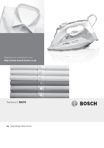 Handleiding Bosch TDA7060GB Strijkijzer