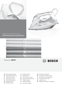 Manual Bosch TDA702421E Iron