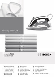 Manual Bosch TDI90EASY Fier de călcat