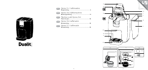 Bedienungsanleitung Dualit Xpress 3in1 Kaffeemaschine