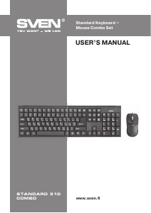 Manual Sven Standard 310 Keyboard