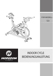 Bedienungsanleitung Horizon Fitness S3 Heimtrainer