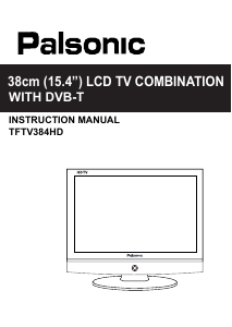 Handleiding Palsonic TFTV384HD LCD televisie