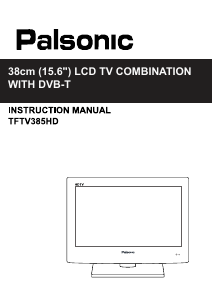 Manual Palsonic TFTV385HD LCD Television