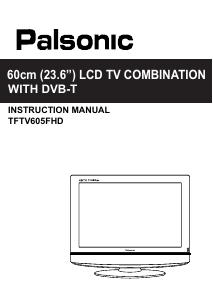 Manual Palsonic TFTV605FHD LCD Television