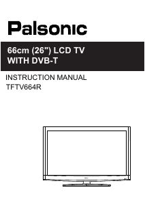 Manual Palsonic TFTV664R LCD Television