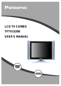 Manual Palsonic TFTV1520D LCD Television