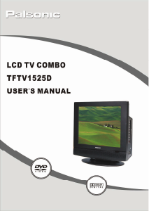 Manual Palsonic TFTV1525D LCD Television