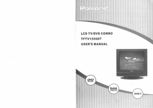 Handleiding Palsonic TFTV1550DT LCD televisie