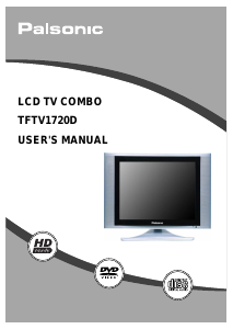 Handleiding Palsonic TFTV1720D LCD televisie