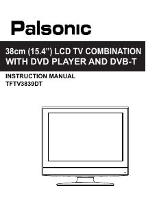 Handleiding Palsonic TFTV3839DT LCD televisie