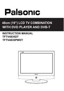 Manual Palsonic TFTV4835DT LCD Television