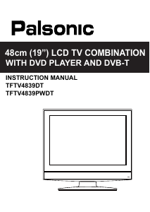 Handleiding Palsonic TFTV4839DT LCD televisie