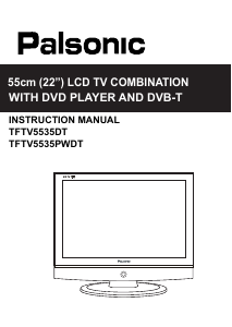 Bruksanvisning Palsonic TFTV5535PWDT LCD TV