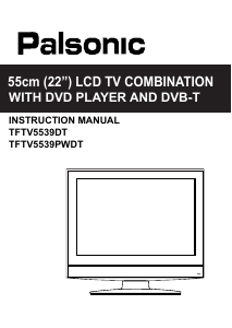 Manual Palsonic TFTV5539DT LCD Television