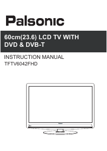 Manual Palsonic TFTV6042FHD LCD Television
