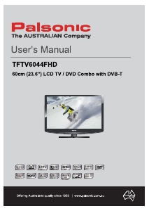 Manual Palsonic TFTV6044FHD LCD Television