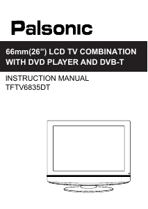 Handleiding Palsonic TFTV6835DT LCD televisie