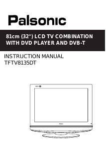 Manual Palsonic TFTV8135DT LCD Television